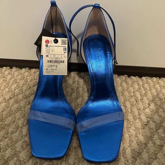 Zara Strappy Heels - Picture 1 of 4